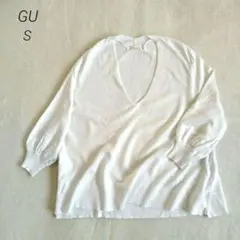 GU 　ドルマンスリーブ　サマーニット サイズ　S　匿名配送　即日発送