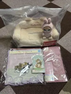 mofusand 一番くじ ラストワン賞　ティッシュケース　他3点