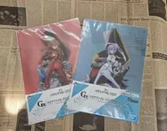 エヴァンゲリオン 一番くじ クリアファイル 2枚セット