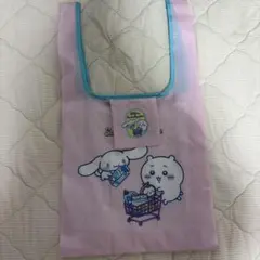 ちいかわサンリオエコバッグ　ちいかわシナモロール　ちいかわサンリオキャラクターズのサムネイル