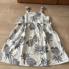 YYRさん専用　88tees パイナップル柄ノースリーブワンピース サイズ10