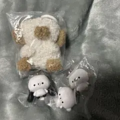 じょせまる ラテぬいぐるみ めじるしアクセサリー4点セット