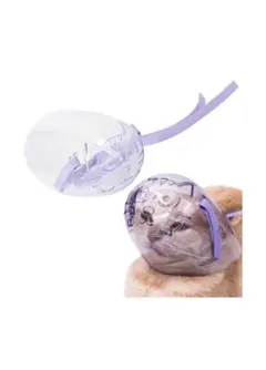 猫用マスク ペット口輪 猫 噛みつき防止 拾い食い防止 爪切り補助用SML3個