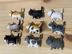 猫ガチャガチャ　フィギュア 9体セット