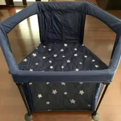 【美品】日本育児　洗えてたためるベビーサークル
