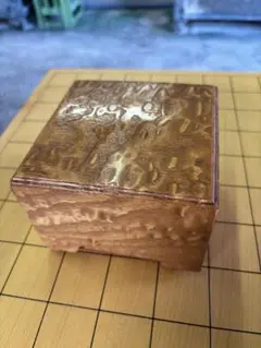 【即決価格】★希少★将棋駒箱 ★タモ光沢仕上げ