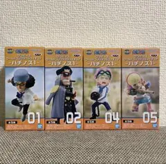 ワンピース ワールドコレクタブルフィギュア◆ハチノス1（4種セット）◆新品未開封