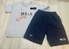 ネイス体操教室　体操服セット 水色 Tシャツ・ショートパンツ 130
