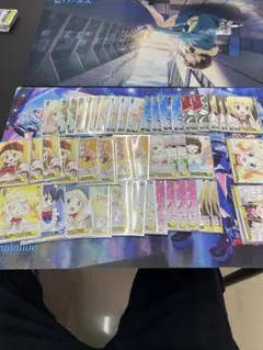 ヴァイスシュヴァルツ　きんいろモザイク　８枝　デッキ　パーツ付き