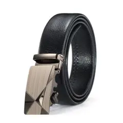 本革紳士ベルト スライド式 穴無し スーツ 面接用