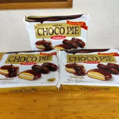 LOTTE CHOCO PIE チョコパイ 9個入 3袋セットのサムネイル