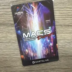 PHOENiCA ダーツカード MACS Design - メルカリ