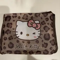 ハローキティ レオパード柄エコバッグ