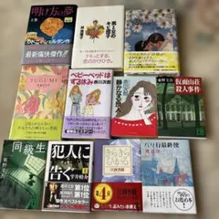 小説　まとめ売り　11冊