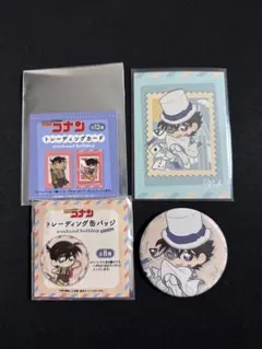 名探偵コナンweekend holiday 怪盗キッド　缶バッジ