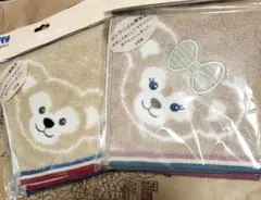 ディズニーシー限定廃盤レア ダッフィー ＆シェリーメイウォッシュタオル新品未使用