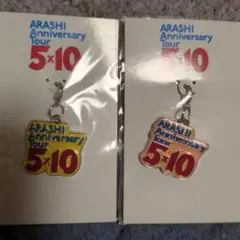 嵐紀念巡迴演唱會5x10吊飾兩件組