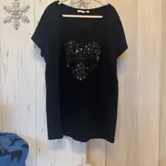 Crea-mureブラック Tシャツ Lのサムネイル