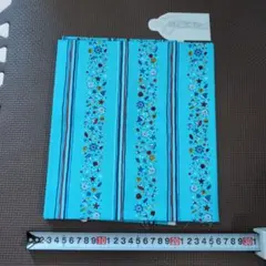 オックス生地　海　1m　ライトブルー