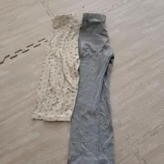 美品petit main キッズレギンス 110-120cm