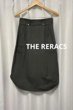 THE RERACS スカート カーキ ゴールドボタンのサムネイル