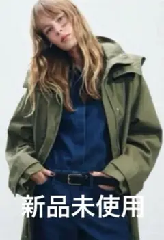 ZARA ブークレダブルブレストミディ丈コート S - メルカリ