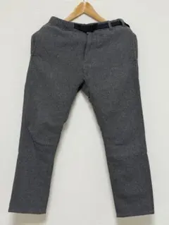 グラミチ　パンツ　ウール　Sサイズ グレー