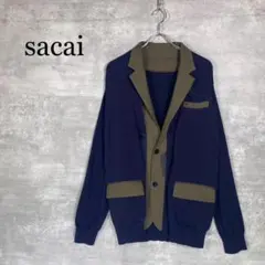 魔裟斗着用！【希少】sacai サカイ ノルディック ニット