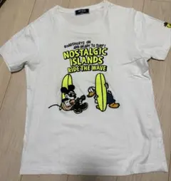 アダムスジャグラー× DISNEY ライドザウェーブM&Dティー