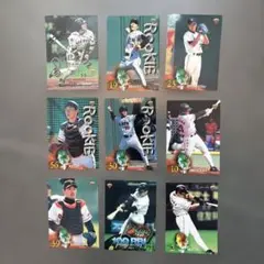 プロ野球 ルーキー トレーディングカードセット