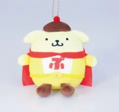 ポムポムプリン むにゅぐるみ マスコット フルーツ オレンジ 新品 レア