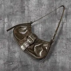 00s【archive】Y2K shoulder bag ベルトギミック
