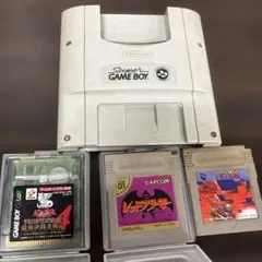 Nintendo Super Game Boy + ゲームソフト3本
