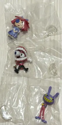 アメイジングデジタルサーカス カプセルフィギュア ラガタ .ケイン.ジャックス