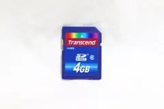 Transcend トランセンド 4GB Class 6 SDカード