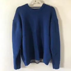 【ほぼ新品】coen 青 ブルー セーター