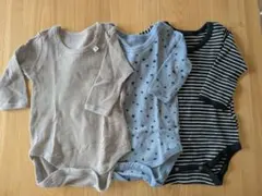西松屋 未使用ベビー肌着 3点セット 長袖