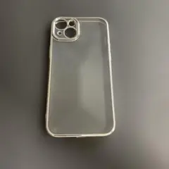 ●Montue iPhone15Plus クリアケース シルバー