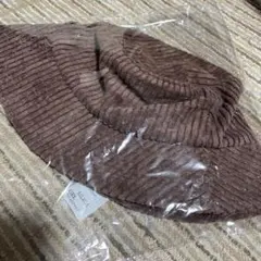 コーデュロイ バケットハット