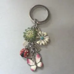 COACH コーチ ティーローズ チューリップ 花 バッグチャーム