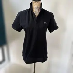 Burberry Black Label 黒 ポロシャツ Lサイズ3