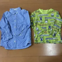 長袖シャツ2枚セット