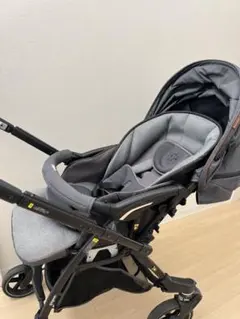 pigeon ノートアール ベビーカー グレー