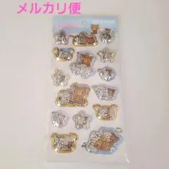 リラックマ　キラッとぷくぷくエアーシール　コリラックマ