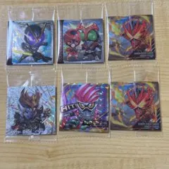 仮面ライダーシリーズ シールウエハースvol.4シール 色々6点
