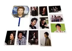 嵐 公式写真 ミニうちわ 大野智 櫻井翔 相葉雅紀 二宮和也 松本潤