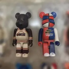 BE@RBRICK - メディコムトイ　ベアブリック　NIKE テックフリース　400％　フィギュアのみ メディコム BE@RBRICK 400％ ベアブリック 藤原ヒロシ HTM NIKE