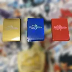 デュエルマスターズ　旧公式スリーブ　金　青　赤　3個セットのサムネイル