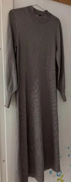 ユニクロニットワンピース