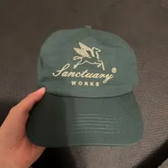 Sanctuary Works ベースボールキャップ ダークグリーン